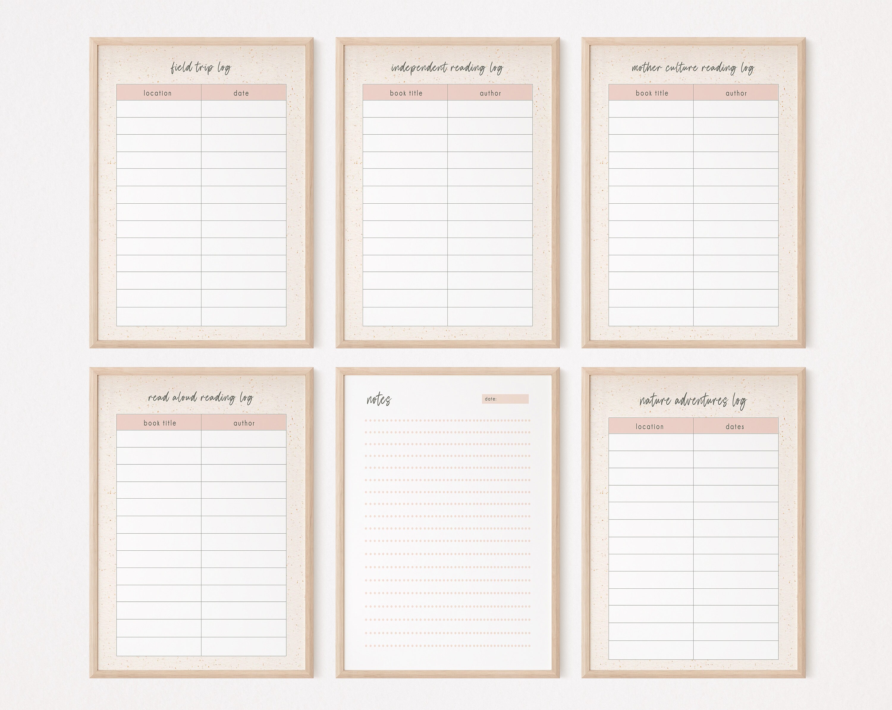 Charlotte Mason Planner Homeschool Planner Teacher Planner - Etsy