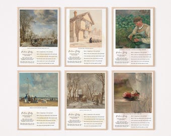 Picture Study Art Prints: Charlotte Mason Education, Digital Download