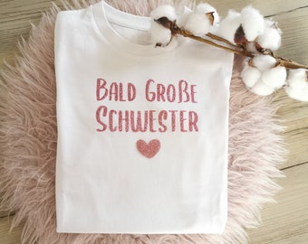 Big Sister | Soon to be a big sister | I'm going to be a big sister | Big Sister | Girl | Baby | Kids' shirt | Pregnancy announcement