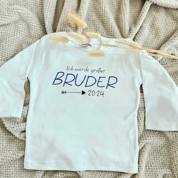 Großer Bruder | Ich werde großer Bruder | Big Brother | Bruder | Boy |Geschwister | Kinder | Baby | Kindershirt | Schwangerschaftsverkündung