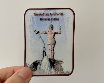 Tomoka State Park Sticker | Florida State Park Sticker | Water-Resistant Vinyl Sticker