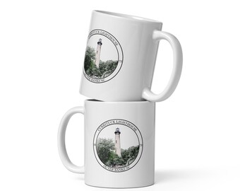 Currituck Lighthouse Mug | Outer Banks Mug | NC Mug | Ceramic Mug