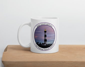 Bodie Island Lighthouse Mug | Outer Banks Lighthouse Mug | Ceramic mug