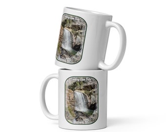 Looking Glass Falls Mug |  Brevard NC Mug | Pisgah National Forest Mug | Ceramic Mug