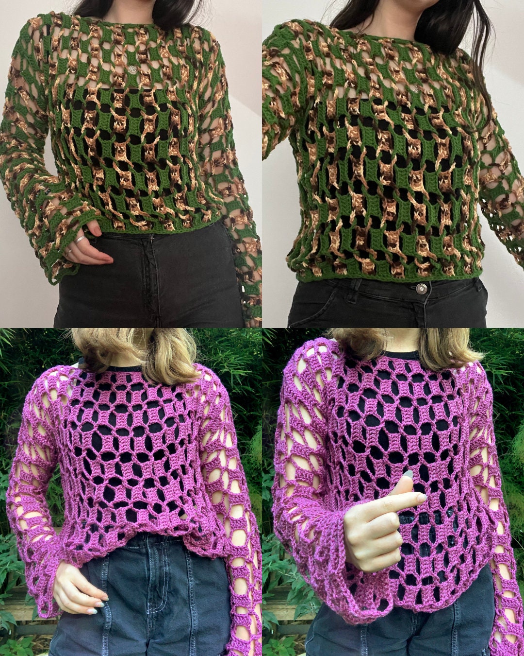 Interlock Top Crochet Pattern - Etsy