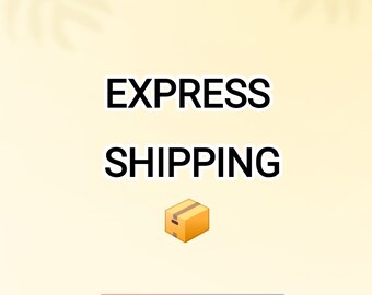 EXPRESS NATIONAL SHIPPING - If you would like Express Shipping, you must add this additional item with your purchase