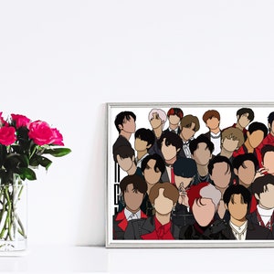 NCT - Printable Wall Art