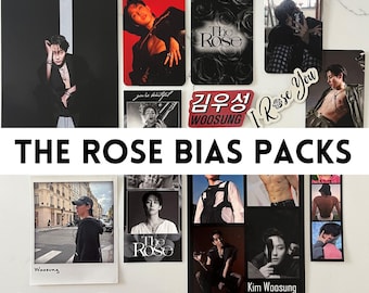 The Rose Edición Limitada - Packs de Miembros con Bias: Woosung, Dojoon, Jaehyeong, Hajoon (OT4) - Banda Coreana - K-Pop - Indie Rock - Alt Pop