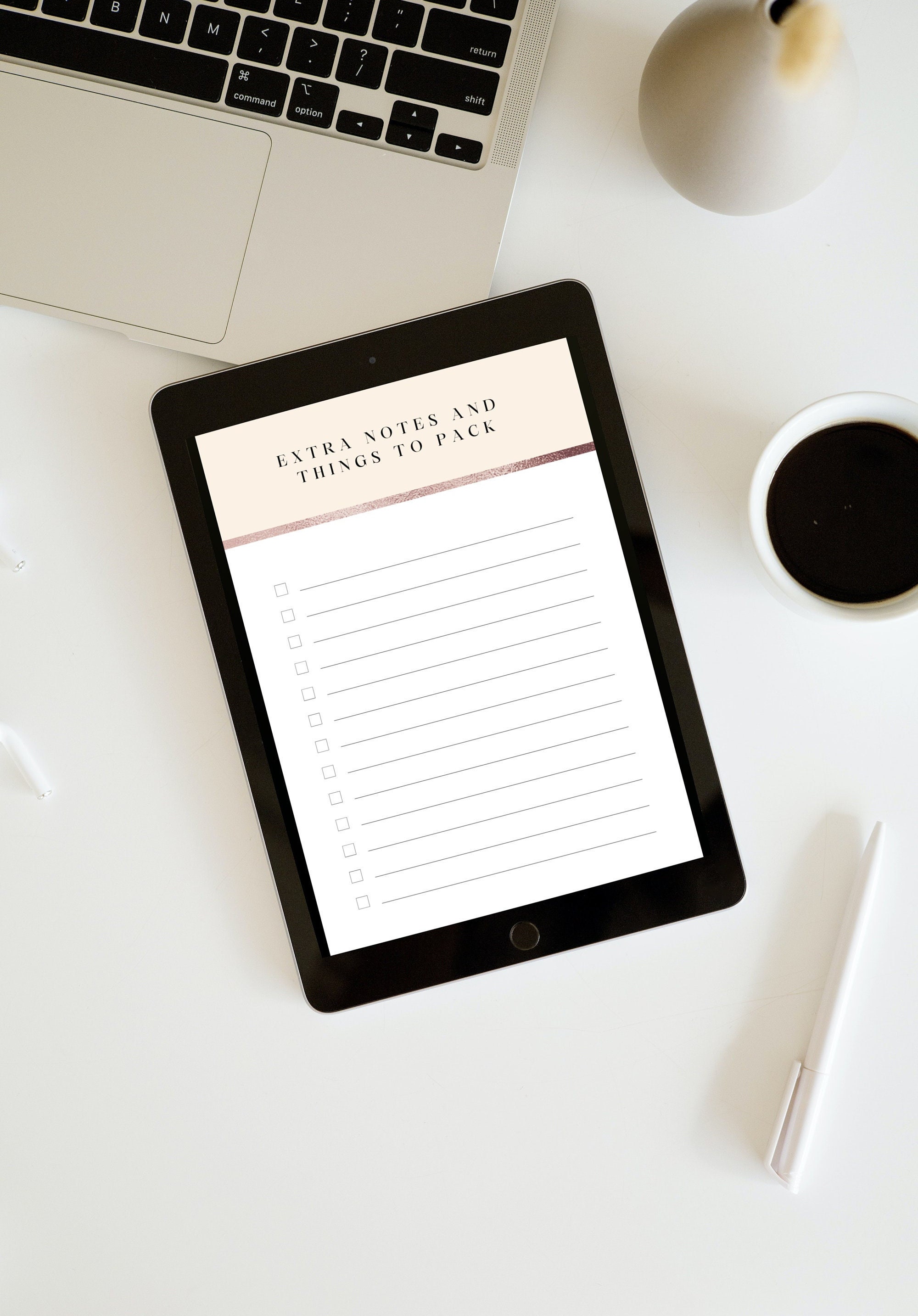 Dog Travel Packing List / Dog Roadtrip Checklist / Instant Download