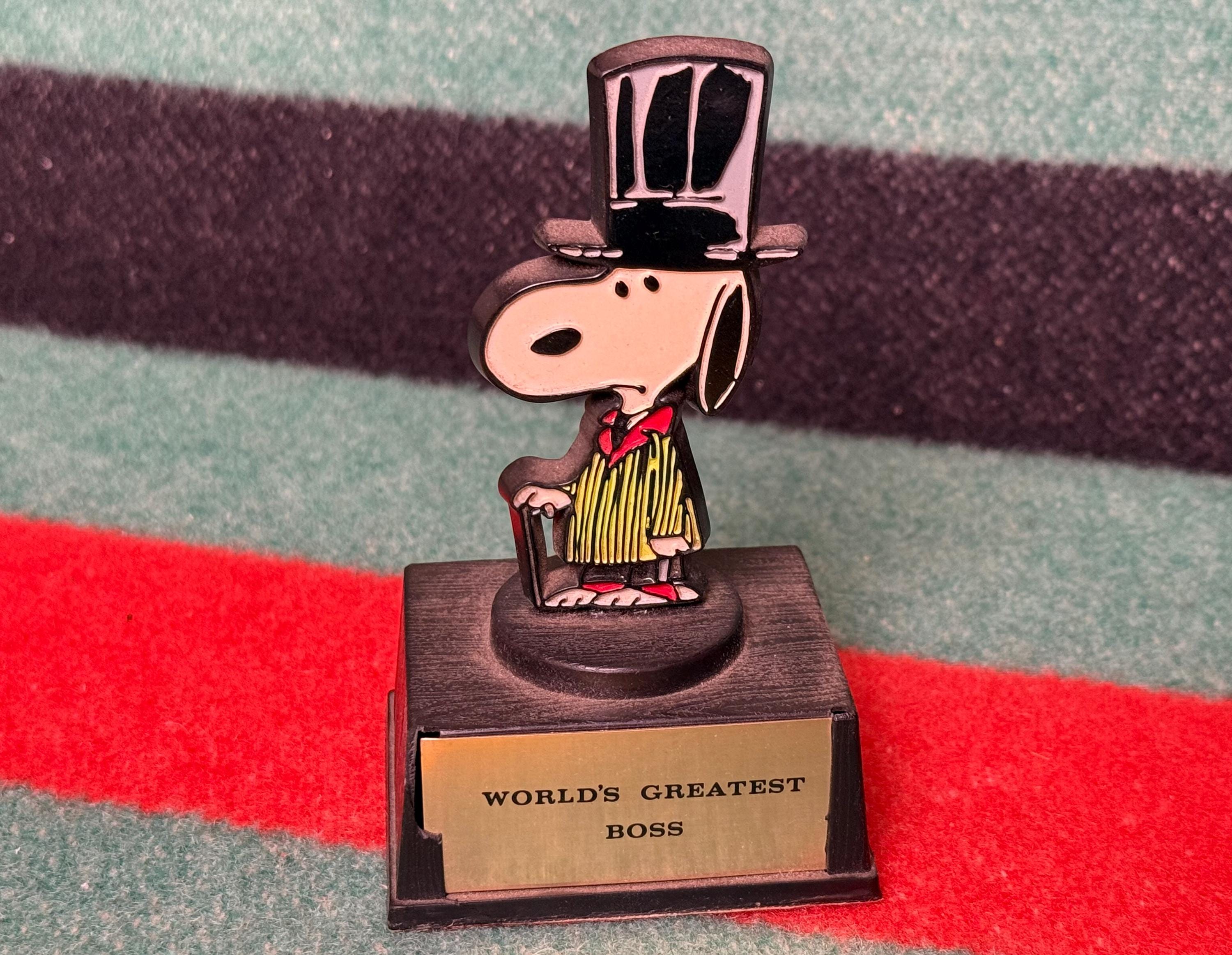 Aviva Peanuts Trophy - Etsy