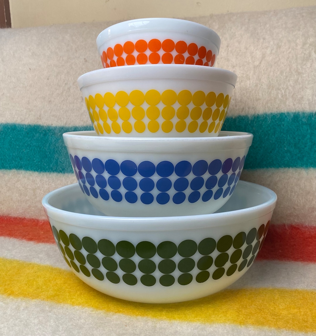 Pyrex Polka Dot Bowls