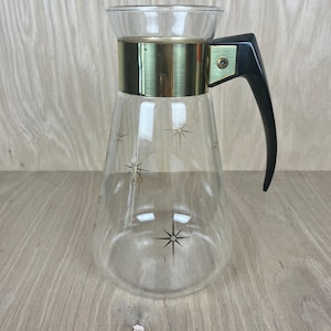 Corning Mid century starburst carafe