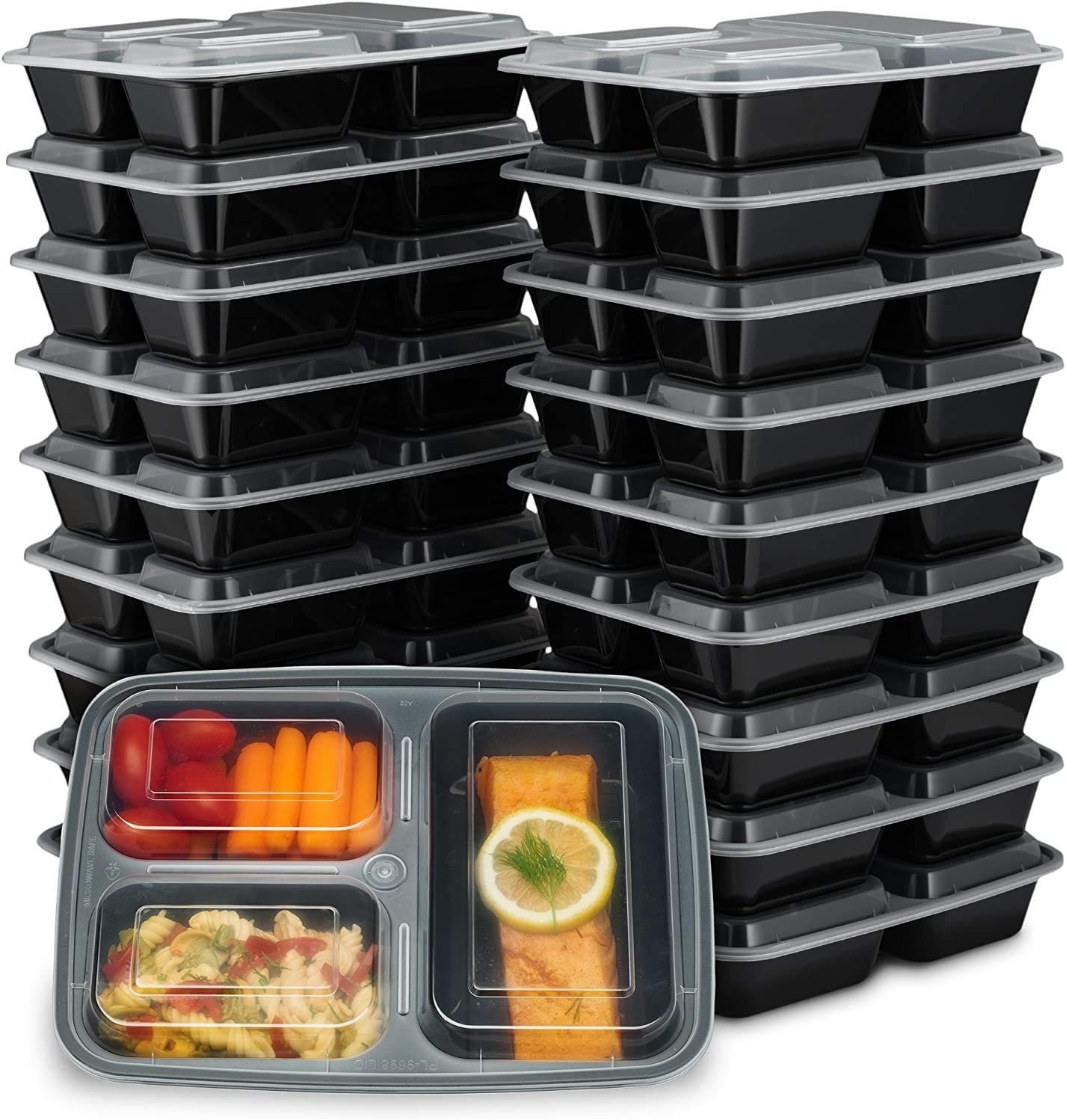 Sistema NEST IT Meal Prep Containers | 1.9 L | Airtight Food Storage  Containers with Compartments & Lids | BPA-Free | Recyclable with  TerraCycle® 