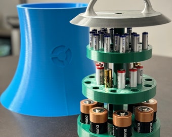 AAA, AA and D Battery Storage