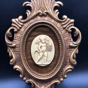 Framed angel picture