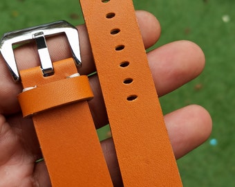 Premium Handgemachtes Horween Leder Uhrenarmband aus den Niederlanden alle Größen