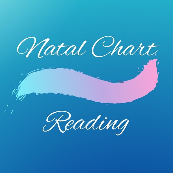 Natal chart reading etsy