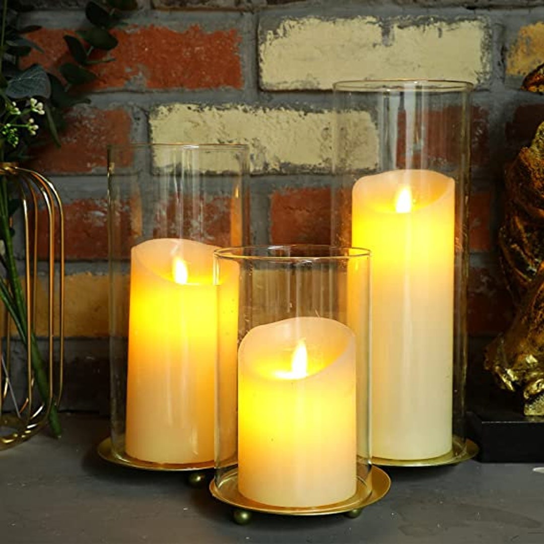 Metal Pillar Candle Holder Etsy