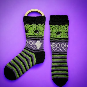 Halloween Vol.2 socks, knitting pattern