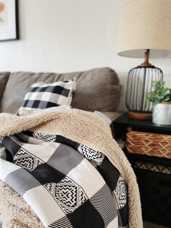 Buffalo plaid sherpa 2025 comforter