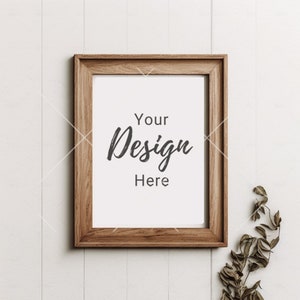 Wooden Frame Mockup, Wood Mockup, Frame Mock, Bundle, Wall Frame Mockup, Poster Mockup, Modern Mockup, Minimalist
