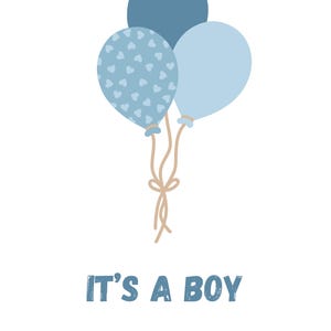 Baby Boy Gender Reveal Message