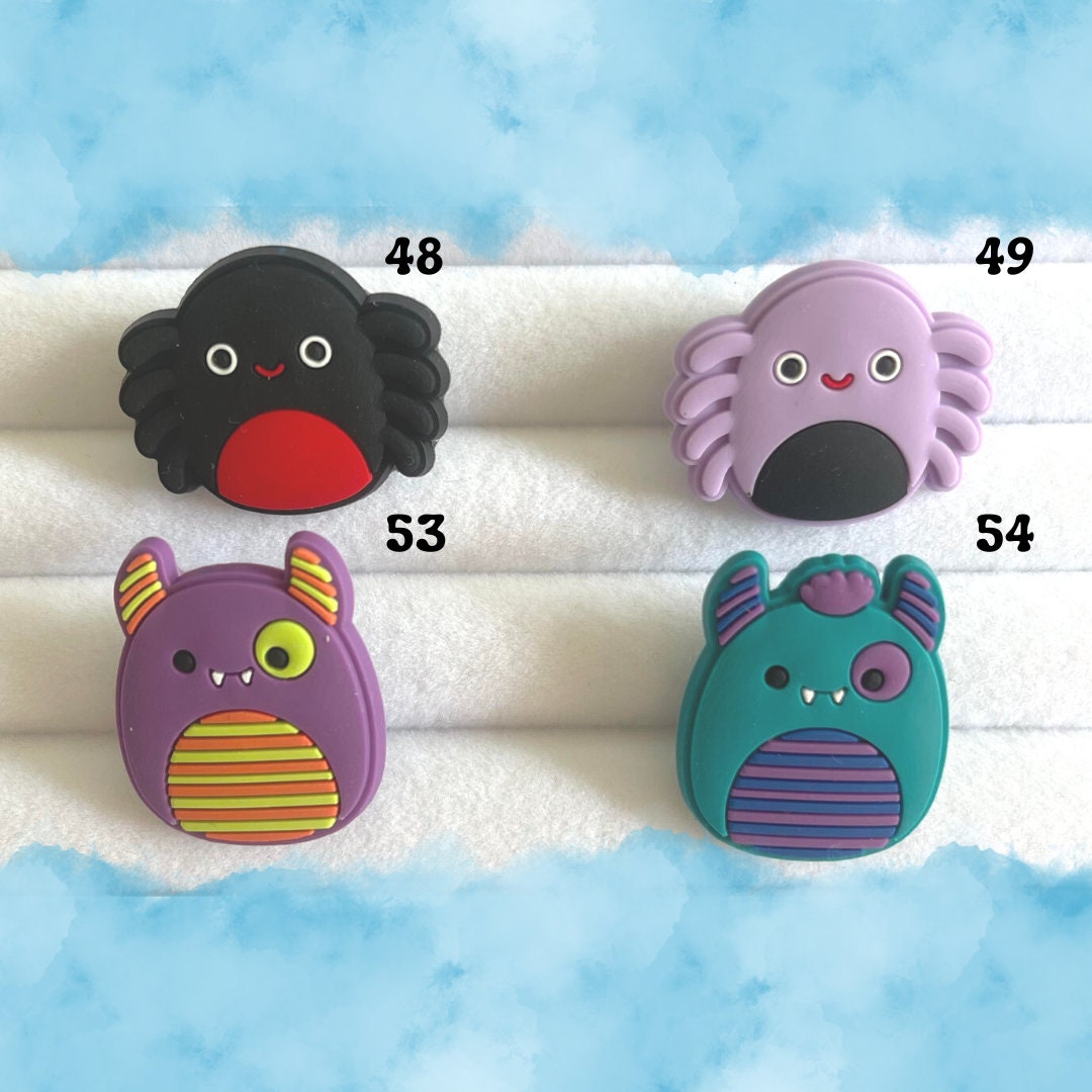 Halloween Squishmellow Bat Jibbitz Halloween Candy Corn Croc Etsy