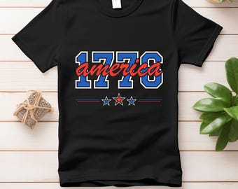 1776 America Png Svg, Usa Png, Patriotic Day Svg, Retro 4th Of July Svg, USA Sublimation png, Independence Day Shirt, Cut Files Cricut
