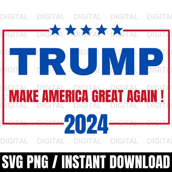 Bandiera Da Giardino Trump 2024, 30,5x45,7 Cm, Double Face, Make America Great Again, Lino, Resistente Alle Intemperie, Per Esterno E Interno - 2