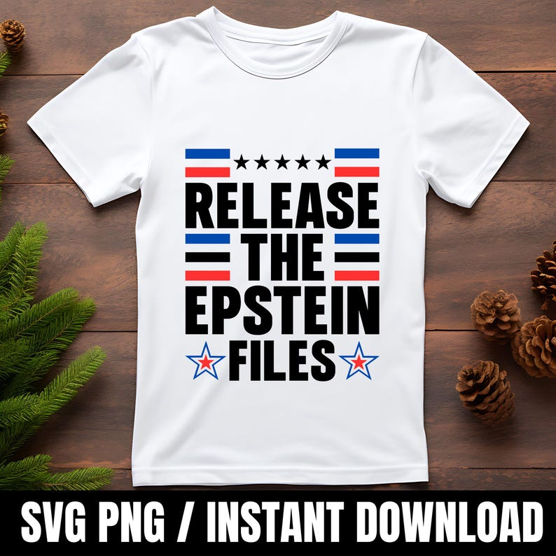 Liberar los archivos de Epstein (Svg/Png), Diseño de camiseta política (Png), Derechos humanos (Svg), Camiseta de Epstein, Lista de liberación de Epstein, Lista de Jeffrey Epstein imagen 4
