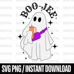 Boo-JEE Svg Png T-shirt, Fall Halloween Inspired SVG Design, Cute ghost Png, funny halloween Svg, digital download, halloween tshirts canada