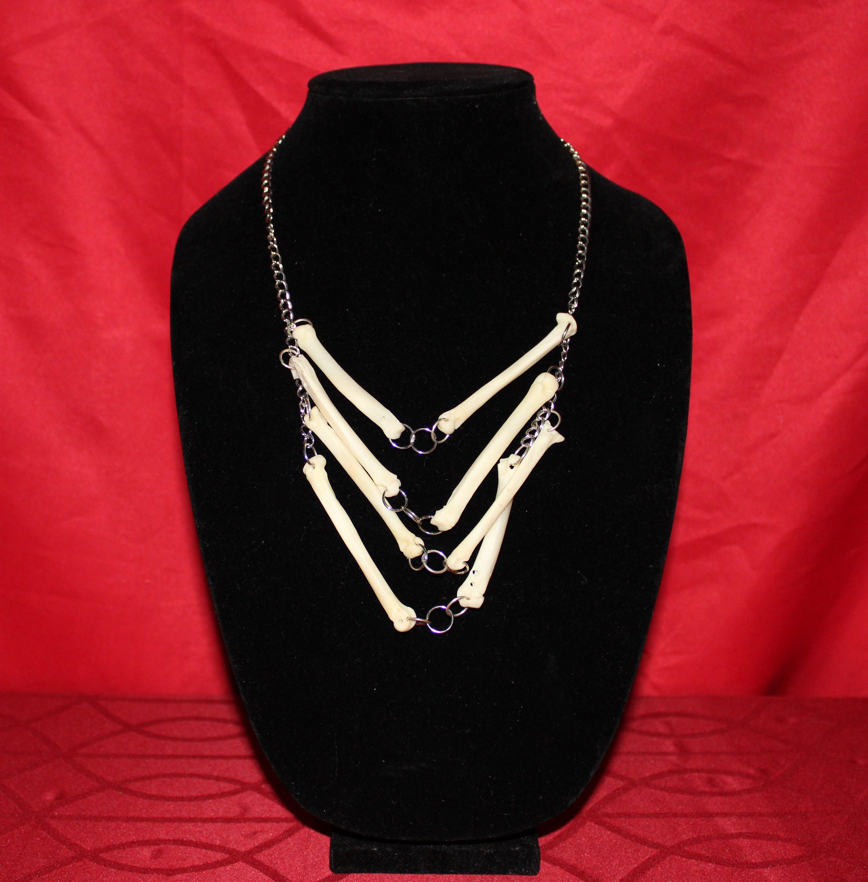 Bone Necklace, Gothic Necklace, Coyote Necklace, Macabre, Bone Jewelry  Real Bone Jewelry , Oddities, Gothic Jewelry, Medieval, Jewelry