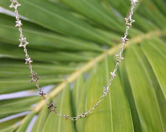 Gold star necklace, Gold Plated PVD Necklace, star necklace, acotar necklace, night court necklace, bachelorette gift, star jewelry, stars