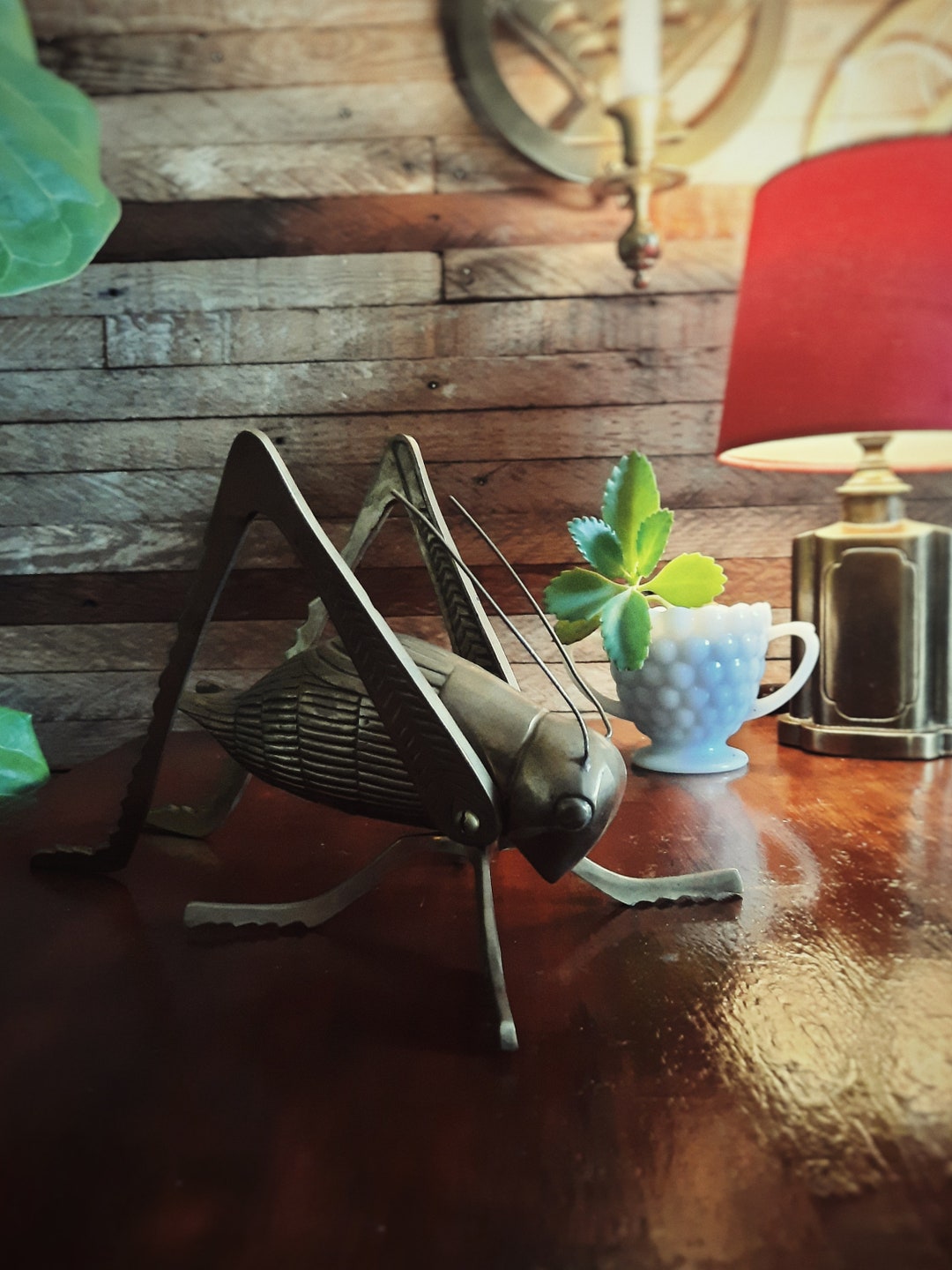 Vintage Oversized Brass Etsy