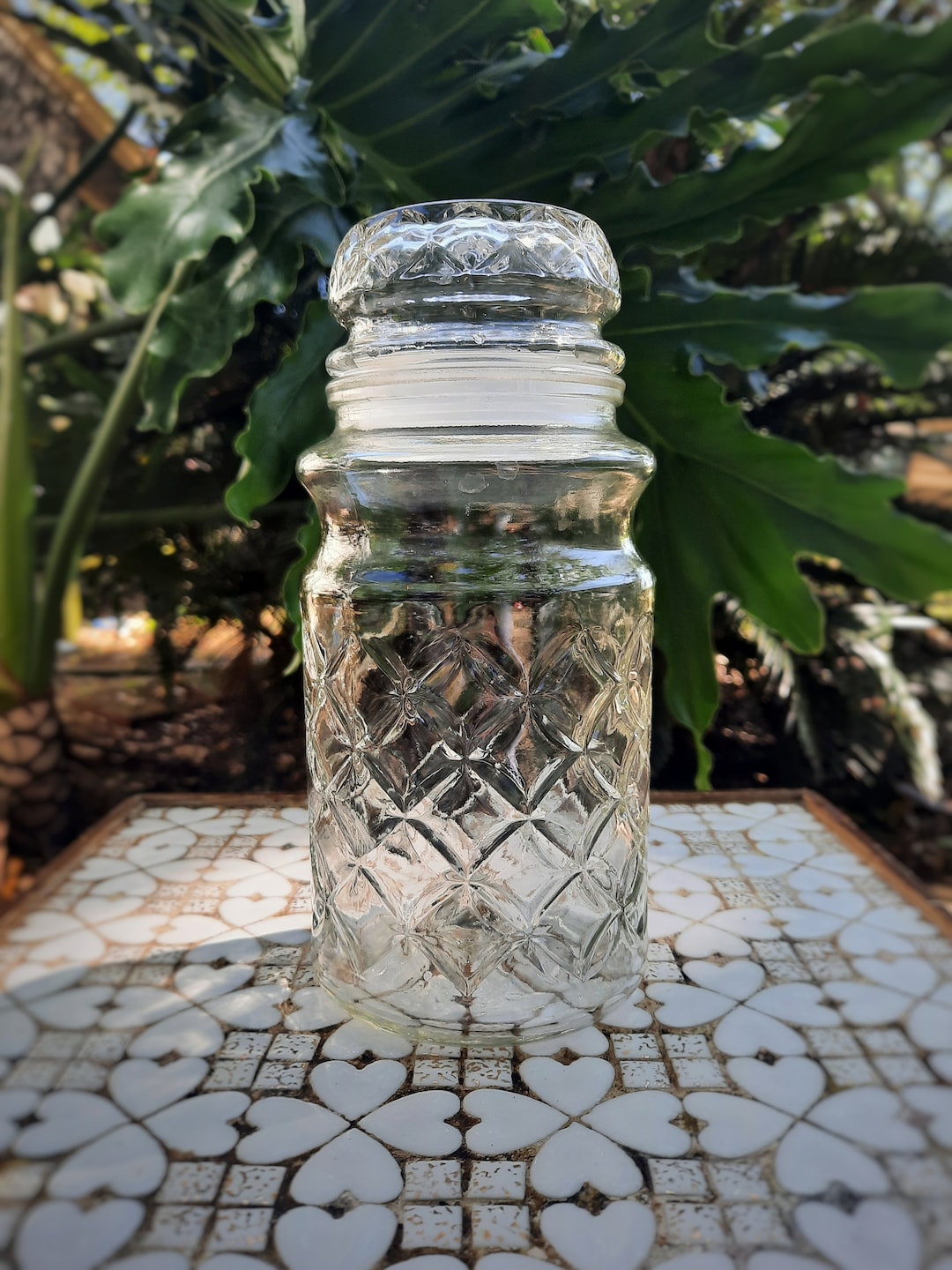 1984 Planter's Mr. Peanut Glass Jar With Lid Etsy