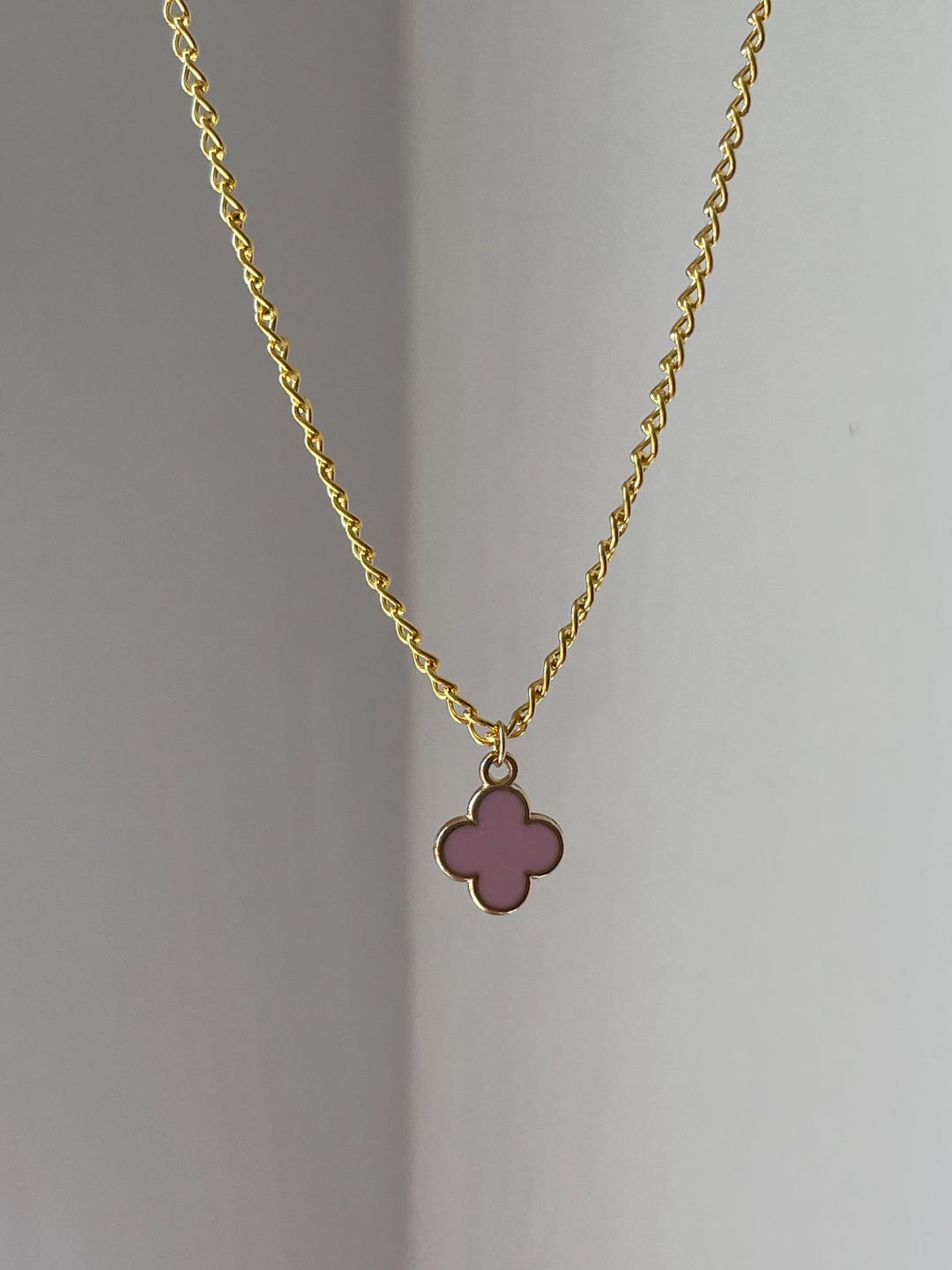 Handmade Van Cleef Stainless Steel Necklaces - Etsy