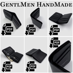 Vertical Bifold ,Digital Pattern ,PDF , Bifold,Crafting Wallet, Gentlmen,Moldova