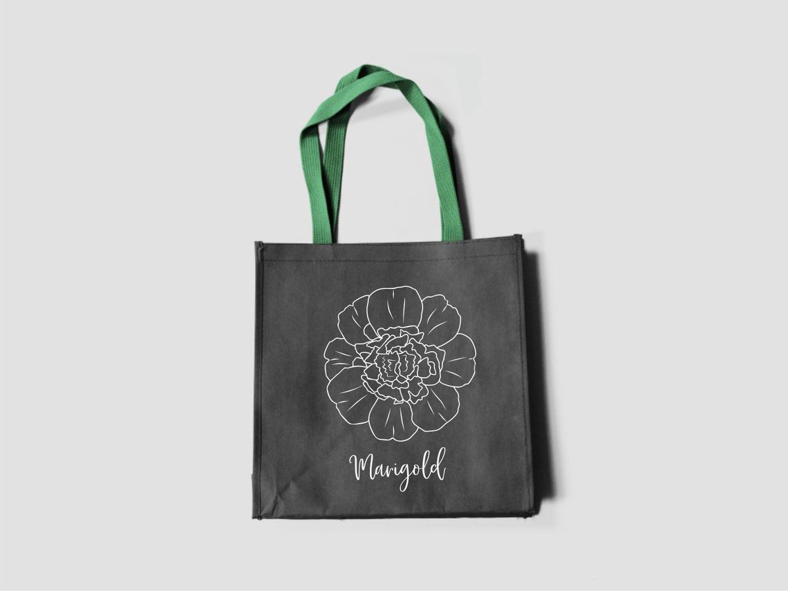 Birth Month Flowers SVG Bundle, Flower SVG, Botanical Clipart, Birthday