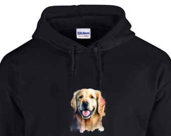 Dog Hoodie, Animal Hoodie, Retro Hoodie, One-Of-A-Kind Dog Hoodie with Dog Portrait, Perfect Gift for Dog Lovers