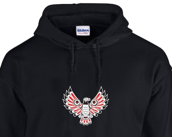 Native Thunderbird: Spirit of the Sky" Hoodie Design | Unisex Hoodie| Gift Idea| Personalized Pullover Hooded Sweatshirt |Great Gift Idea