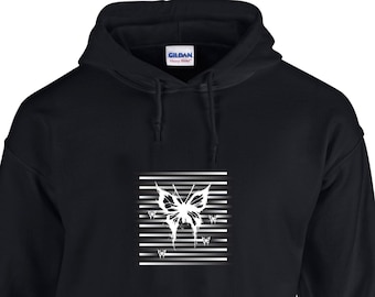 BUTTERFLY HOODIE, FASHION Hoodie, Butterfly Hoodie - Perfect Gift for Nature Photographers and Conservationists