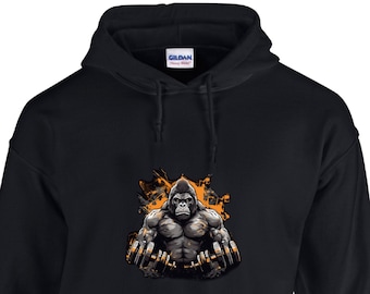 GYM HOODIE, MOTIVATIONAL Hoodie, Unleash Your Inner Athlete with This Discipline Hoodie - A High-Quality and Inspirational Gym Hoodie