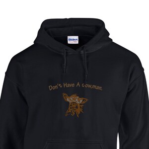 COW HOODIE, HIGHLAND Cow Hoodie, Stay Comfortable and Stylish with Our Graphic Don&#39;t Have a Cow, Man Hoodie