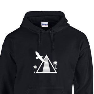 BIRD HOODIE, BIRD Lover Gift, Nature Hoodie, Make a Statement with This Flying Bird Hoodie for Her and Him