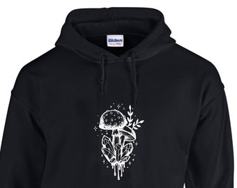 MUSHROOM HOODIE, COTTAGECORE Hoodie, Embrace Your Love for Nature with Our Mushroom Hoodie: Unisex and Fashionable