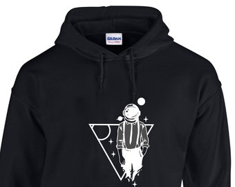 ASTRONAUT HOODIE, SPACE Hoodie, Add Some Space Age Flair to Your Outfit with this Astronaut Hoodie for Her and Him