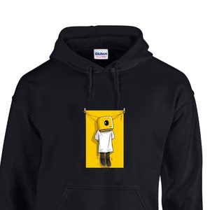 ARTISTIC HOODIE, STATEMENT Sweatshirt, Show Your Love for Street Wear with Our North Unisex Graphic Hoodie - Good Vibes Hoodie