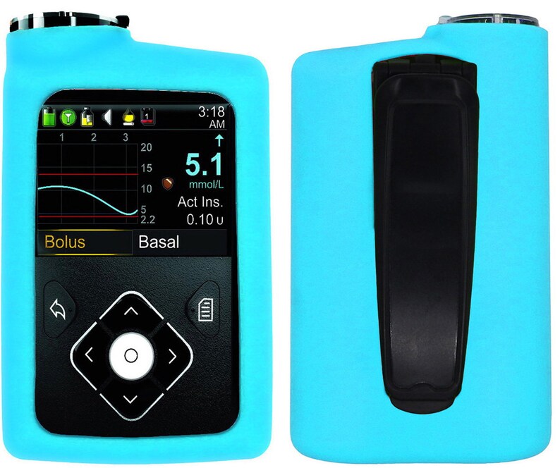 Solid Color Silicone Case for Medtronic Insulin Pumps minimed Etsy