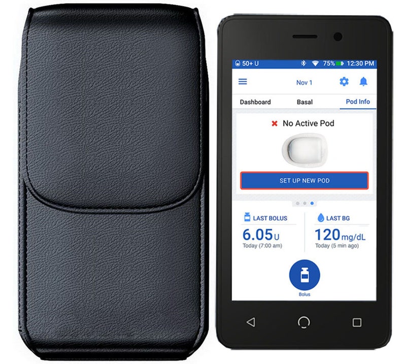 Classic Pouch Case With Belt Clip for Omnipod Dash Device PDM Etsy