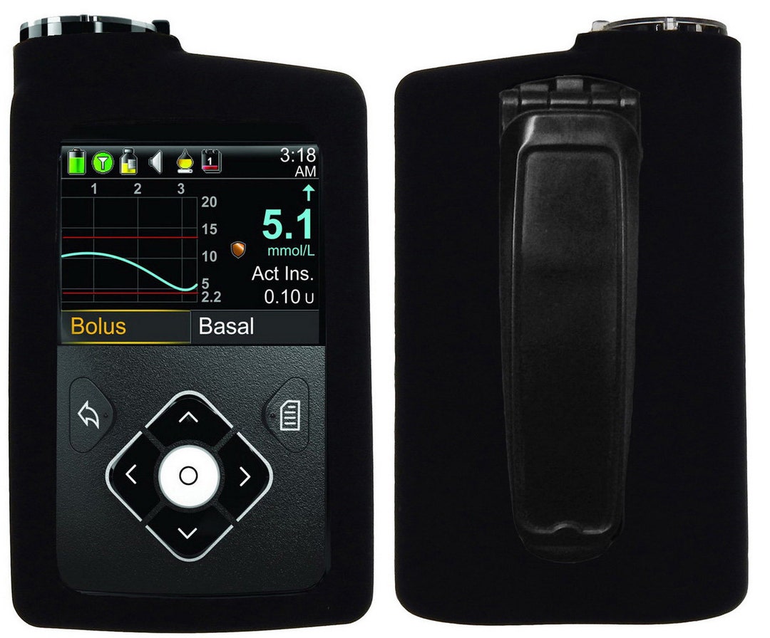 Solid Color Silicone Case for Medtronic Insulin Pumps minimed 630G